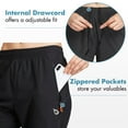thumbnail image 5 of BALEAF Women's Hiking Pants Quick Dry with Zipper Pockets Running Yoga Black Size XS, 5 of 7
