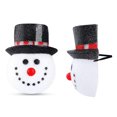 thumbnail image 2 of Muñeco de nieve Pantalla Santa Claus Porche Luz Cubierta Decoración Hogar Pasillo Lámpara de pared Lámpara colgante-Chimenea Festival Kits de decoración para fiestas  2 piezas muñeco de nieve Advancent HA010299-04, 2 of 6