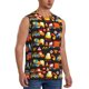 thumbnail image 2 of Balery Construction Truck Camisetas sin mangas para hombre, absorbe la humedad y protege contra el mal olor.-X-Large, 2 of 7