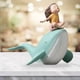 thumbnail image 4 of 2 Uds., de Ballena para Niña, Escultura de Resina, Manualidades, Decoración de Escritorio para El Hogar, Adorno Sunnimix Estatua de niña ballena, 4 of 8