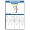 thumbnail image 3 of KIDSCOOL SPACE Baby Little Boys Jeans,Elastic Band Inside Straight Fit Ripped Denim Pants,Light Blue,5-6 Years, 3 of 6