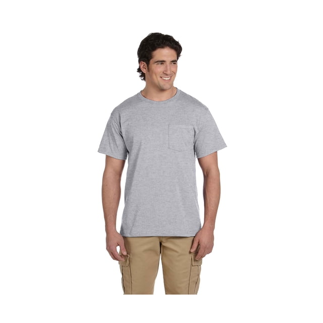 Jerzees Men's Heavyweight Left Chest Pocket T-Shirt, Style 29P