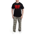 thumbnail image 5 of CafePress - BF Pajamas - Men's Dark Loose Fit Cotton Pajama Set, 5 of 7