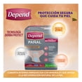thumbnail image 3 of Pañales para incontinencia Depend derma protect grande 12 pzas, 3 of 7