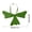 Green, variant on Red Bow Tie Adjustable Neck Stage Performance Accessory Nylon Spandex 1 Pack
