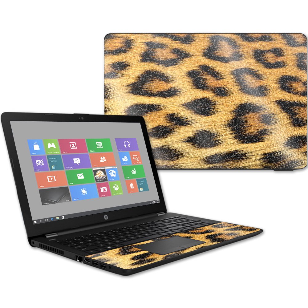 Glossy Glitter Skin For HP 15t Laptop 15.6" (2017) Animals Collection