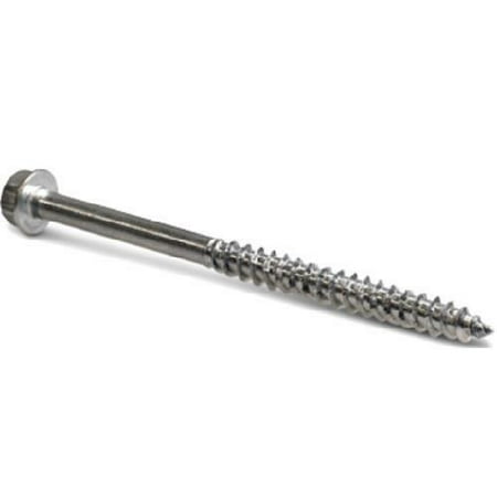 

Simpson SDWH27300SS-R10 3-Inch x .276 316SS 1/2 Hex 60 Pk