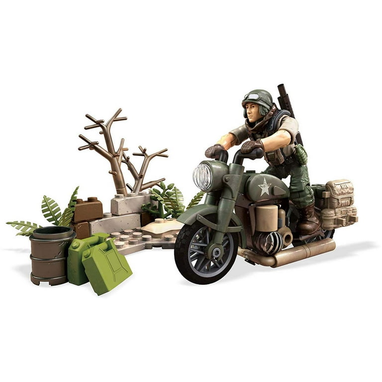 Mega Construx Call Of Duty Legends Motorbike Raid Building Set