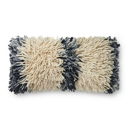Loloi Rugs P0639 Ivory/Gray Shag Throw Pillow The Loloi Rugs P0639 Ivory/Gray Shag Throw Pillow brings the softness of shag to your casual home. This throw pillow boasts durable craftsmanship and soft fibers you ll love curling up to. Your choice of available fills allows you to experience custom comfort you ll enjoy for years. Loloi Rugs With a forward-thinking design philosophy  innovative textures  and fresh colors  Loloi Rugs sets the standards for the newest industry trends. Founded in 2004 by Amir Loloi  Loloi Rugs has established itself as an industry pioneer and is committed to designing and hand-crafting the world s most original rugs. Since the company s founding  Loloi has brought its vision to an array of home accents  including pillows and throws. Loloi is proud to have earned the trust and respect of dealers and industry leaders worldwide  winning more awards in the last decade than any other rug company.