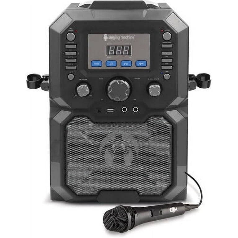 Singing Machine, Karaoke Machine, SML271BK CDG Bluetooth with