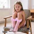 thumbnail image 4 of Ruffle Socks 4-Layer Big Fluffy Lace Frilly Dress Socks Turn Cuff Fancy Pageant Sock, 4 of 7