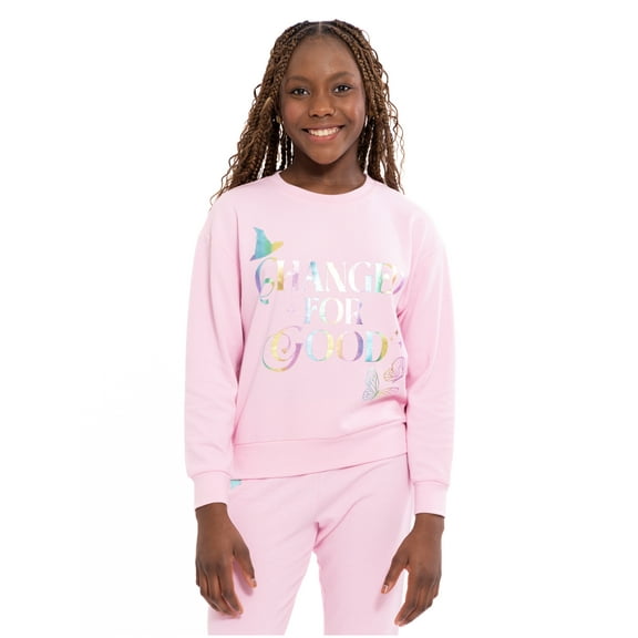 Wicked: For Good Girls Foil Graphic Sweatshirt, Sizes 4-16
