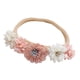thumbnail image 4 of Bebé Diadema Sombreros Accesorios para Cabeza de recién nacido Flor Niño Diadema Banda cabello para Navidad Fotografía familiar A Sunnimix Diademas florales, 4 of 8