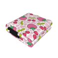 thumbnail image 2 of KLL Strawberry And Cheery Print Fleece Throw Blanket, Horizontal Fleece Bedding Cute Soft Blankets Comfy Fleece Flannel Plush Home Decor for Couch & Bed -40"x30", 2 of 9