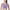 Purple, variant on Women Zip Front Sports Bra Breathable Wireless Active Yoga Sports Bras
