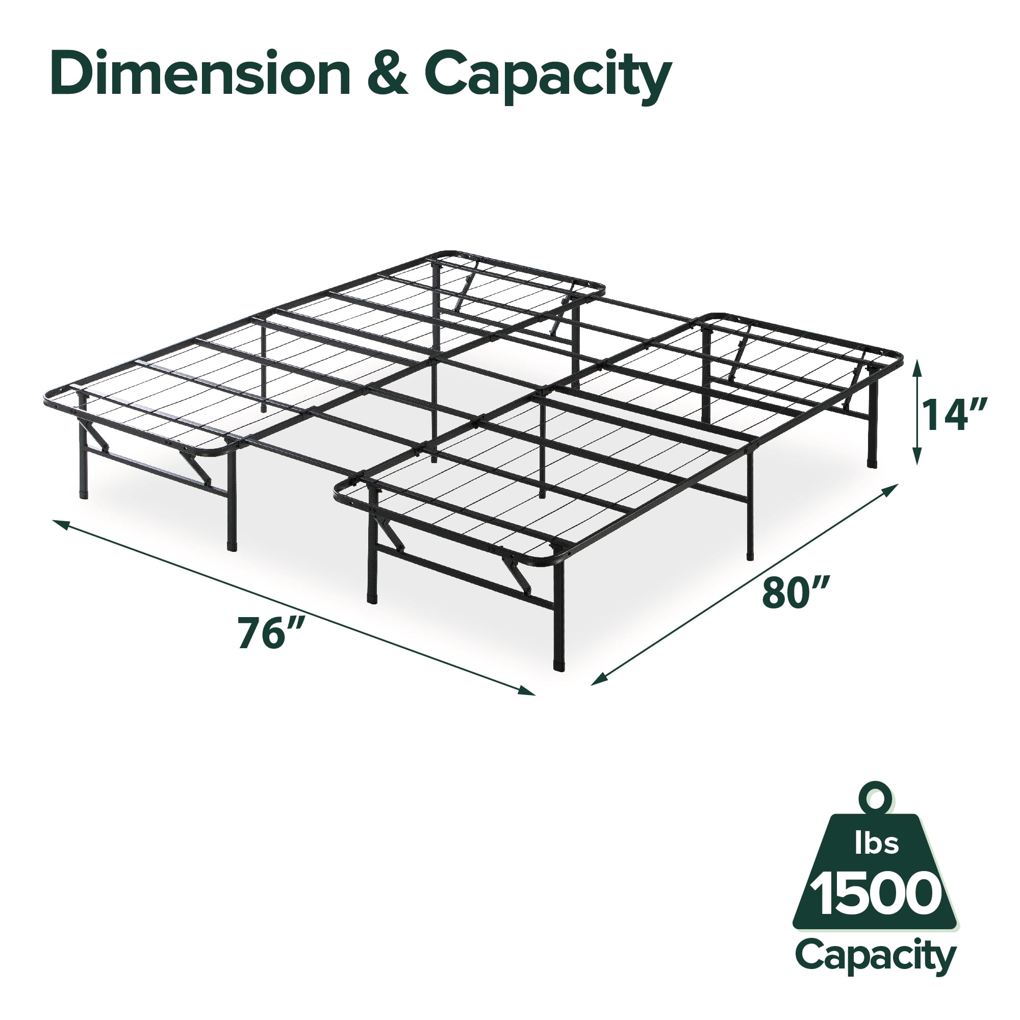 Spa Sensations Smart Base Bed Frame 14`` Qk