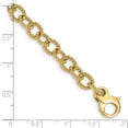 thumbnail image 3 of Primal Gold 14 Karat Yellow Gold 6.5mm Fancy Link Bracelet, 3 of 3