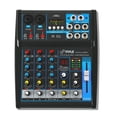 thumbnail image 2 of Pyle PMXU43BT 4 Channel Bluetooth Sound Board Mixer System for DJ Studio Audio, 2 of 5