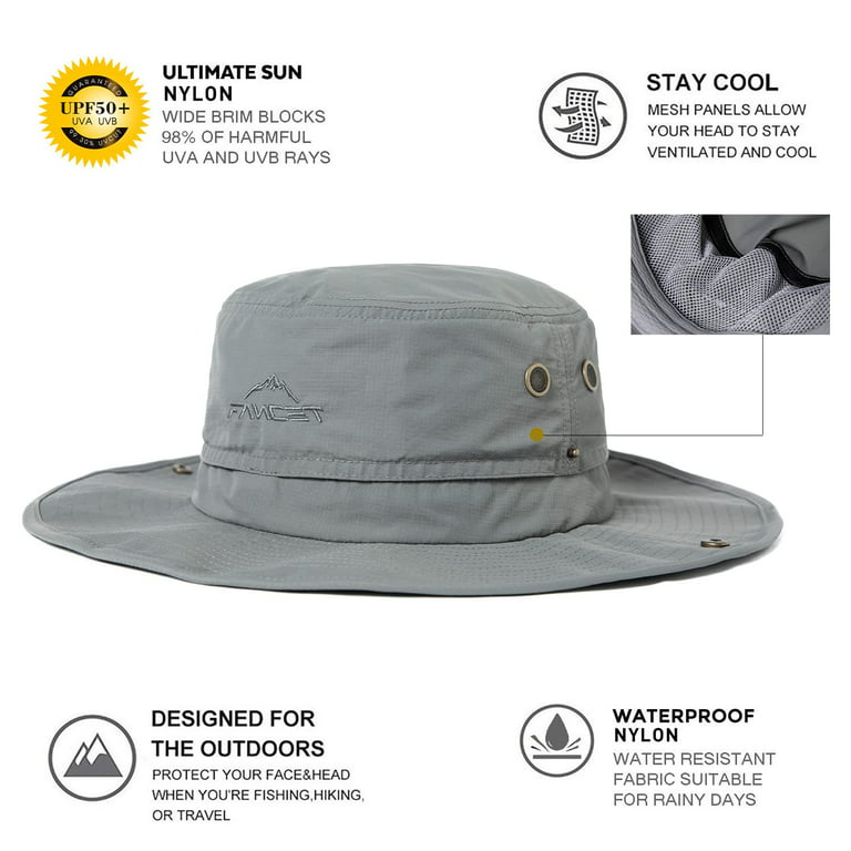  【Oversize XXL】 Sun Hat for Men,【UPF50+Waterproof