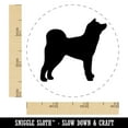 thumbnail image 2 of Japanese Akita Dog Solid Rubber Stamp for Scrapbooking Crafting Stamping - Small 3/4 Inch, 2 of 7