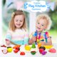 thumbnail image 4 of GoPlacs Juegos de comida de madera para niños, cocina, cortar frutas y verduras, juegos de simulación, juguetes para niños pequeños, comida, juguetes Montessori para niños y niñas, juguetes educativos, 4 of 7