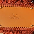 thumbnail image 3 of Cuero rgo Tejer Bolsas de Uñas de parte inferior del cojín Bolsa Base de cojín con agujeros Bolso DIY Bolsos marrón Macarena bolsas de fondo para crochet, 3 of 8