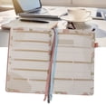 thumbnail image 1 of PU Leather Journal Notebook A5 College Ruled Thread Bound 240 Pages Meticulous Binding For Note Taking Writing Planning, 1 of 8