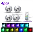 thumbnail image 1 of CHUANK Wireless Adhesive LED Car Interior Ambient Light Remote Control Decoration Auto Roof Foot Atmosphere Neon Underglow RGB Mini Submersible Lamps Battery, 1 of 7