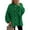 Green, variant on PRETTYGARDEN Women's Winter Button Down Cardigan Sweaters Mock Neck Lantern Long Sleeve Chunky Knit Jacket Trendy Outerwear