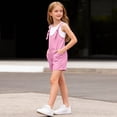 thumbnail image 4 of Pounoo Womens Rompers Tie Shoulder Strap Pocket Loose Fit Lightweight Overalls Casual Daily Style (For Small Wearers) Gift, 4 of 8