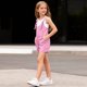 thumbnail image 5 of Rompers de Verano Casuales sin Mangas Overalls Sueltos Traje Corto con Bolsillos para el Uso Diario, Vacaciones, Ropa Callejera, 5 of 8