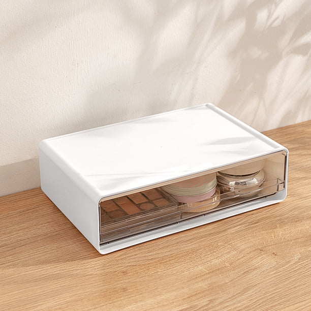 Organizador de Cosméticos de Escritorio, Organizador de Papelería de Oficina, Organizador de Joyas, Caja de Almacenamiento