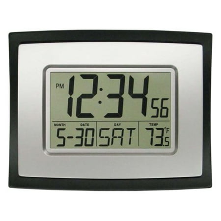 La Crosse Technology Digital Wall Clock - Walmart.com