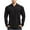 Mens Shirts Black, variant on Golf Shirts for Men Long Sleeve T-Shirts with Collar Mens Casual Solid Color Pullover Slim-Fit Basic Athletic Workout Tees Tops