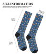 thumbnail image 4 of Pofeuu Construction Vehicles Print Compression Socks for Women & Men Circulation - Best Support for Nurses,Running,Athletic,Sports, 4 of 7