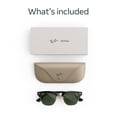 thumbnail image 6 of Ray-Ban Meta Audio Clubmaster, Shiny Black on Gold, Transitions® Lenses, 6 of 6