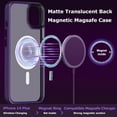 thumbnail image 2 of Compatible with Magsafe Case for iPhone 14 Plus Case with Wireless Charging,Drop Resistant Magnetic Phone Case for Apple 14 Plus Case Clear,Silicone Slim Case for iPhone 14+ Cute,Purple 6.7 inch, 2 of 14