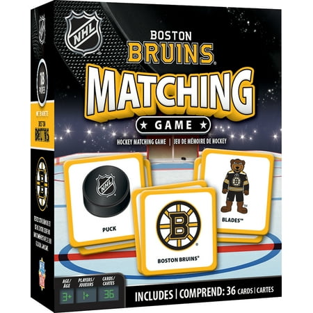 UPC: 0705988819698 | MasterPieces Officially Licensed NHL Boston Bruins Matching Game for Kids and Families