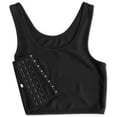 thumbnail image 3 of Chaleco deportivo de tres filas con ganchos para dar forma al pecho de forma saludable y corta, 3 of 5