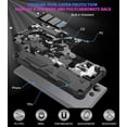 thumbnail image 6 of Slim Fit Phone Case for Samsung Galaxy S23 Ultra (Not fit S23),Army Camouflage Case with Military Grade Anti-Drop Protection and Built-in Kickstand Cover for Galaxy S23 Ultra,MC Black, 6 of 11