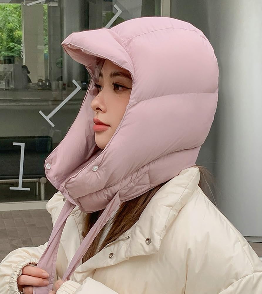 CoCoMangos Winter Balaclava Hood Ski Caps Outdoor Thickened Cold and Warm Beanie Hats Cycling Windproof Lei Feng Hat