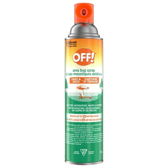 OFF! Aérosol chasse-moustiques extérieur, 350 g