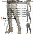 thumbnail image 3 of Awwp Mens Pants, Hiking Work Pants Outdoor Cargo Casual Sports Trousers Pants for Men Grey XXL, 3 of 6