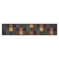 thumbnail image 2 of VHC Brands Runner 12x60, Cotton Dining Room, Kitchen Table Runner, Country Farmhouse Style, Heritage Farms Collection, Rectangle 12x60, Deep Burgundy, 2 of 3