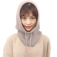 thumbnail image 1 of Winter Ski Knitted Hats Windproof Neck Ears Warmer Scarf Head Protector For Men Women Outdoor, 1 of 6