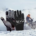 thumbnail image 3 of Guantes de moto de completo Calentadores de manos antideslizantes Ciclismo de invierno ajustable M 165cm Zulema Guantes de moto, 3 of 7
