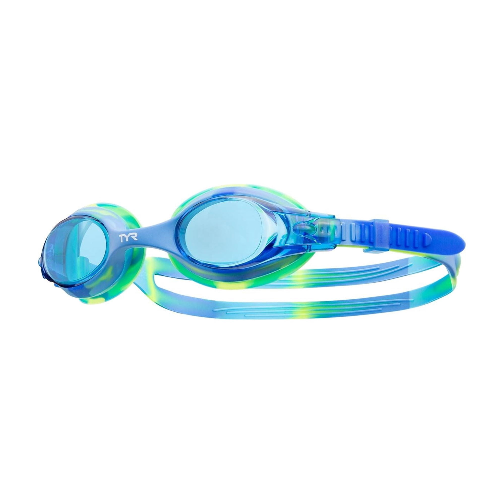 TYR Youth Fit Swimple Non-Mirrored Swim Goggle, Multicolor, Multipack, 3 Pack