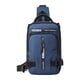 thumbnail image 4 of Bolso bandolera con correa de hombro ajustable para el trabajo, viajes, impermeable, para el pecho Azul, 4 of 9