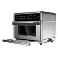 thumbnail image 1 of Megachef 10 in 1 Electronic Multifunction 360 Degree Hot Air Technology Countertop Oven, Silver Chrome, 25 Liter Capacity, 1 of 5