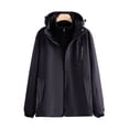 thumbnail image 1 of LSLJS Women's Winter Windproof Three-In-One Outdoors Sports Warm Jacket( Black, XXXL), 1 of 2